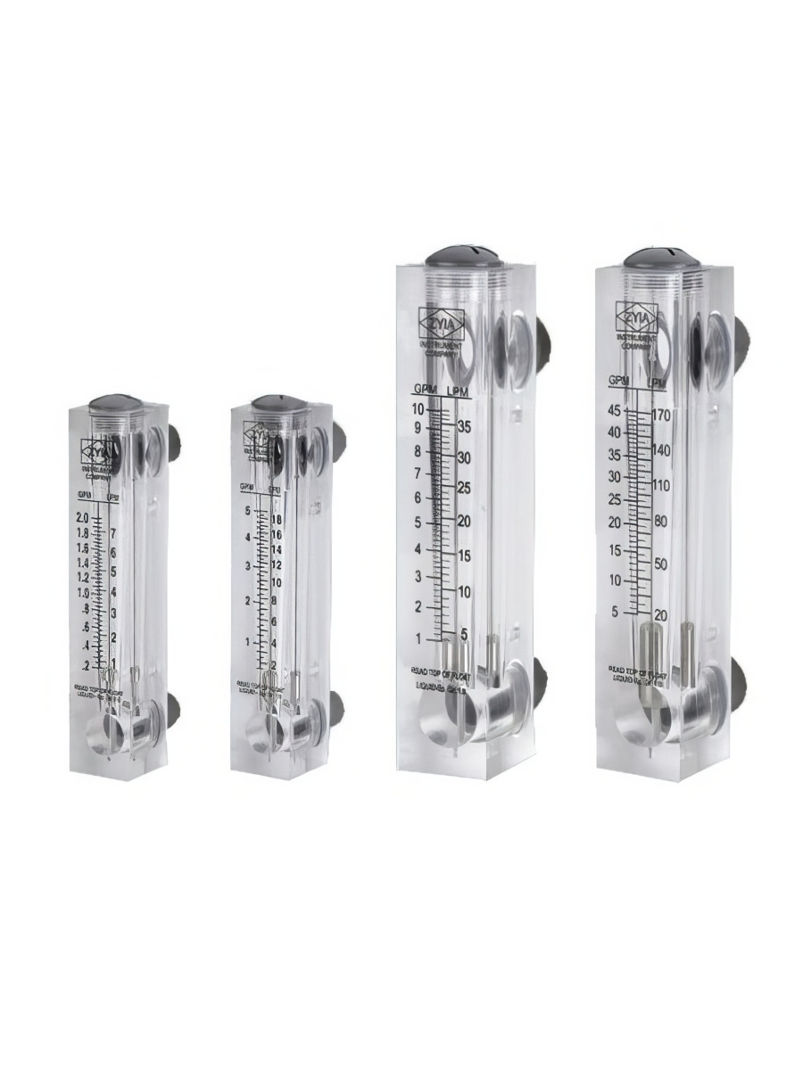 Ротаметр панельный (измеритель потока воды) Raifil FM различной производительности различных систем водоснабжения